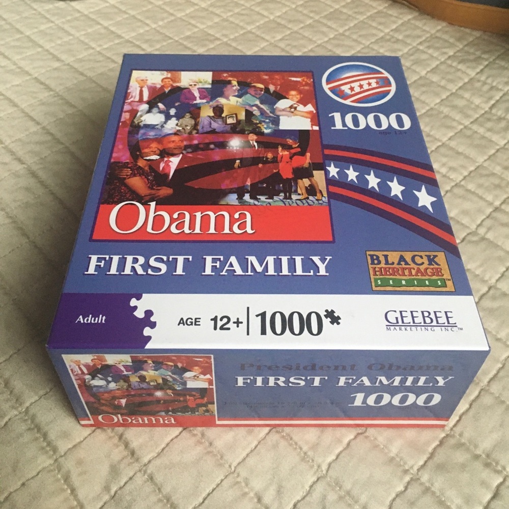 ☘️NWT! OBAMA COLLECTORS SEALED PUZZLE☘️